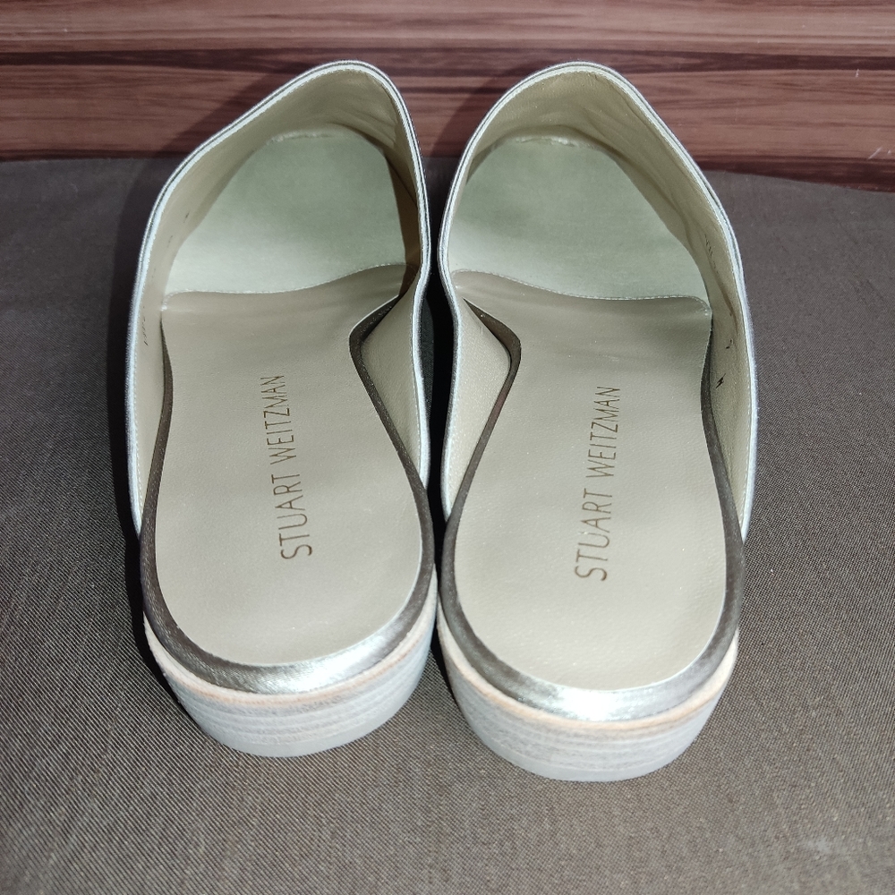 Stuart Weitzman Mulearky Satin Mule - image 3